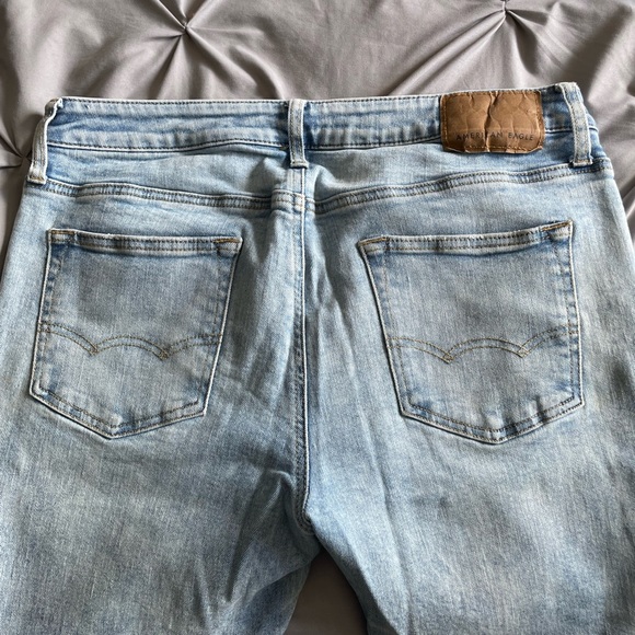 Men’s light blue jeans - Picture 4 of 5